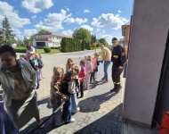 Wizyta w Ochotniczj Straży Pożarnej w Krzemieniewie