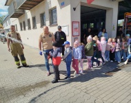 Wizyta w Ochotniczj Straży Pożarnej w Krzemieniewie