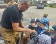 Wizyta w Ochotniczj Straży Pożarnej w Krzemieniewie