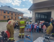 Wizyta w Ochotniczj Straży Pożarnej w Krzemieniewie
