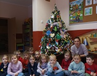 UDZIAŁ W KONKURSIE "CHOINKA W EKOODSŁONIE"