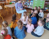 Udział w akcji "Przerwa na czytanie"