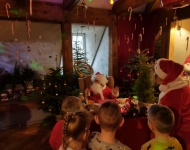 Wizyta w chatce Świętego Mikołaja 