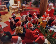 Wizyta w chatce Świętego Mikołaja 