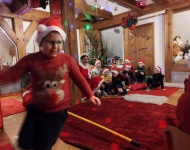 Wizyta w chatce Świętego Mikołaja 