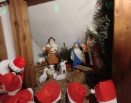 Wizyta w chatce Świętego Mikołaja 