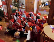 Wizyta w chatce Świętego Mikołaja 