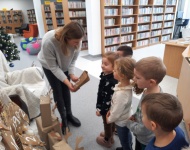 Warsztaty świąteczne w bibliotece