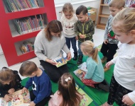 Warsztaty świąteczne w bibliotece