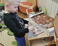 Akcja charytatywna "Pączki do rączki"