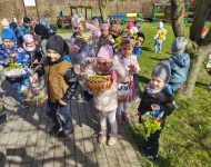 Śniadanko Wielkanocne i szukanie zajączka 