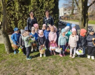 Śniadanko Wielkanocne i szukanie zajączka 