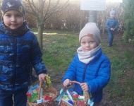 Śniadanko Wielkanocne i szukanie zajączka 