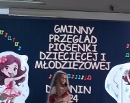 Udział w Gminnym Przeglądzie Piosenki 