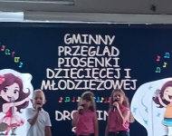 Udział w Gminnym Przeglądzie Piosenki 